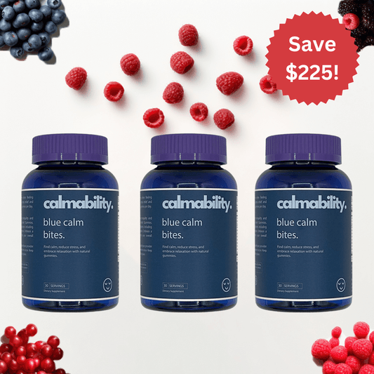 Calmability - 3 Bottle Special Offer - Calmability