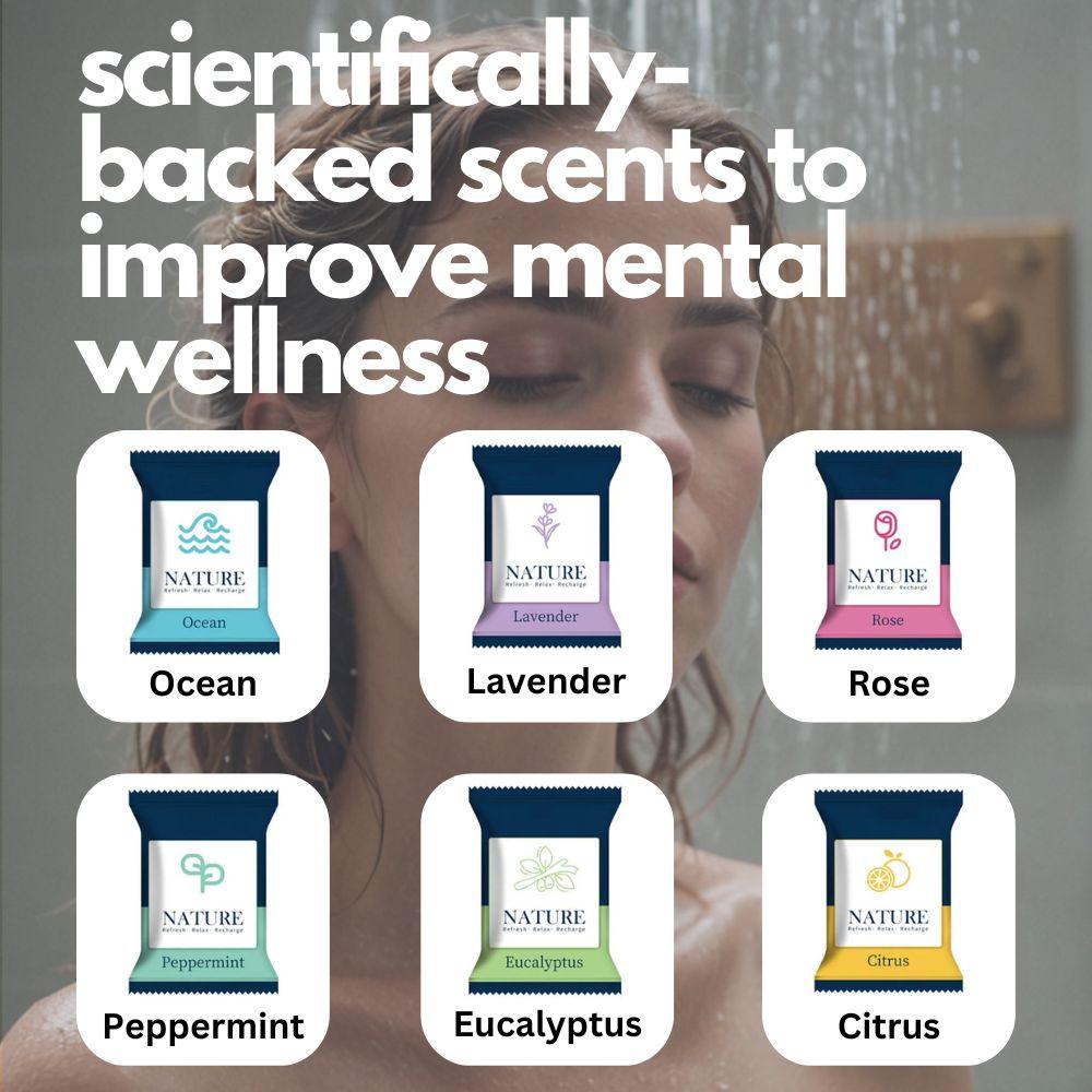 Calming Shower Drops - 6 Scent Combo Pack - Calmability